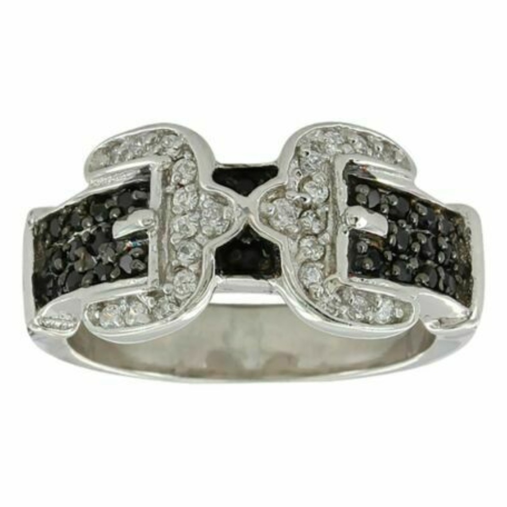 MONTANA SILVERSMITH LADIES DOUBLE BUCKLE RING